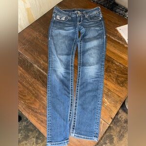 Vigoss Women's Straight Leg Blue Jeans